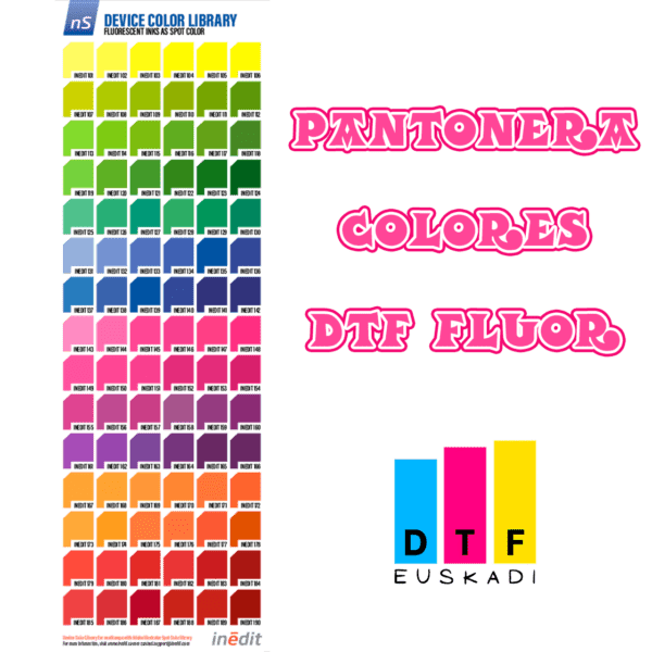 DTF Textil Flúor por Metros